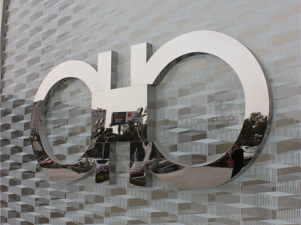 镜面不锈钢平面字